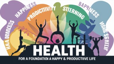 Health: The Foundation of a Happy and Productive Life