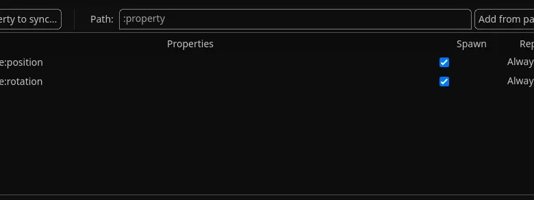MultiplayerSynchronizer