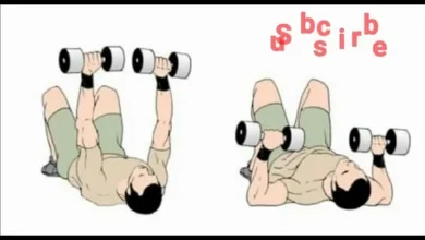 dumbbell floor press