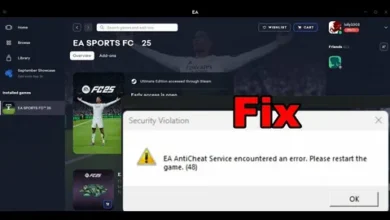eaanticheatservice failed retrieving service path