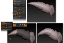 zbrush insect skin texture files for free